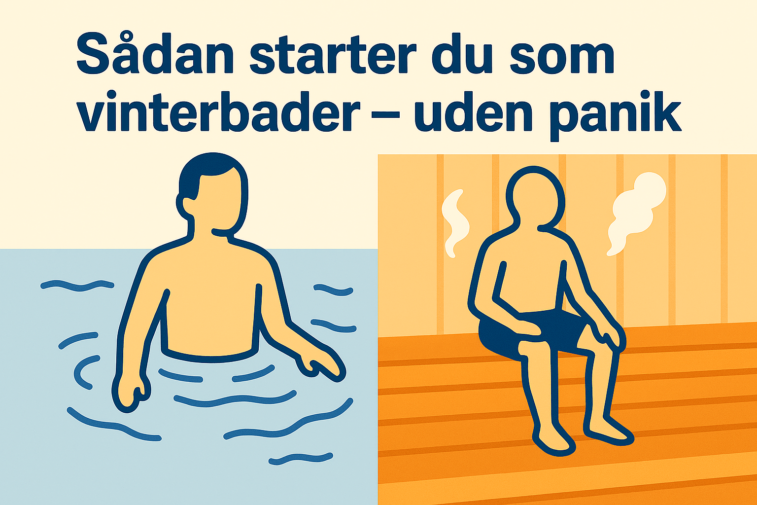 Sådan starter du som vinterbader – uden panik