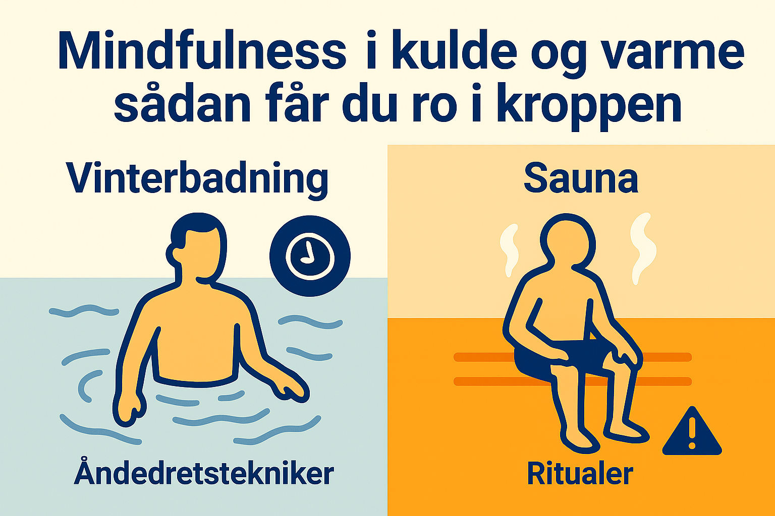 Mindfulness i kulde og varme – sådan får du ro i kroppen